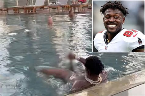 antonio brown naked pool|Antonio Brown Responds to Disturbing Video Exposing Self